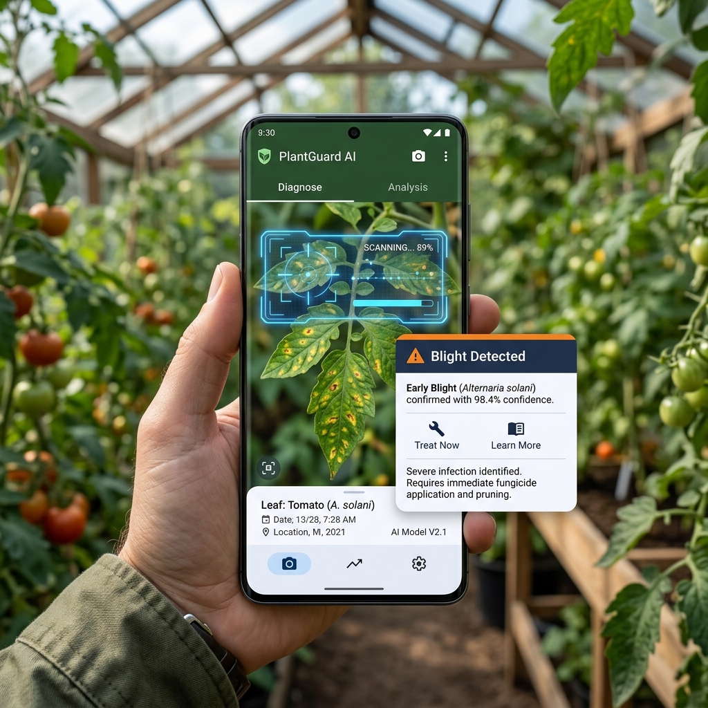 PlantDoctor App Mockup